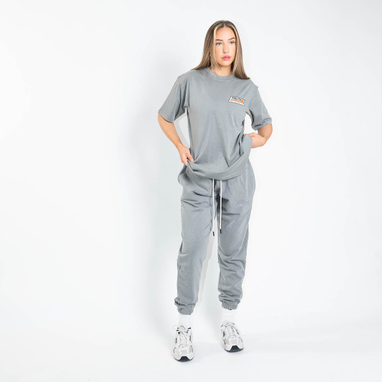 006 HVYD Race Truth Terry Sweatpants — Glacier