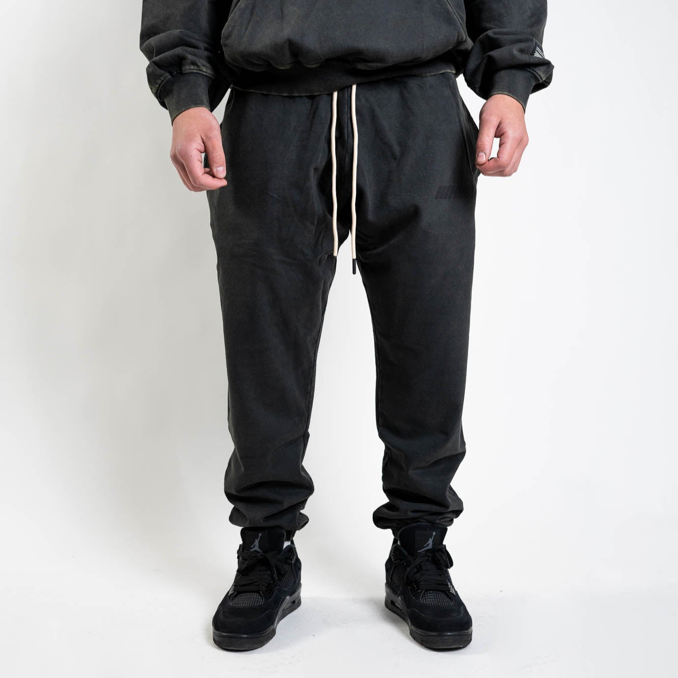 006 HVYD Truth Terry Sweatpants — Studio Black