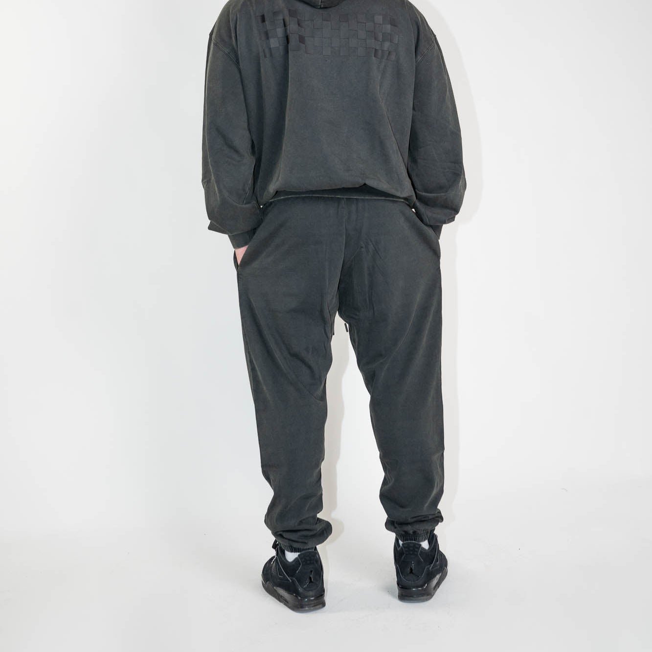 006 HVYD Truth Terry Sweatpants — Studio Black