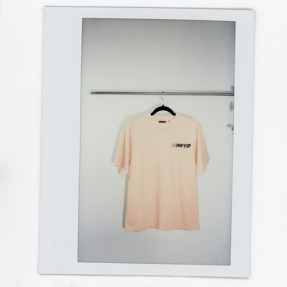 002 HVYD Race T-Shirt — Coral