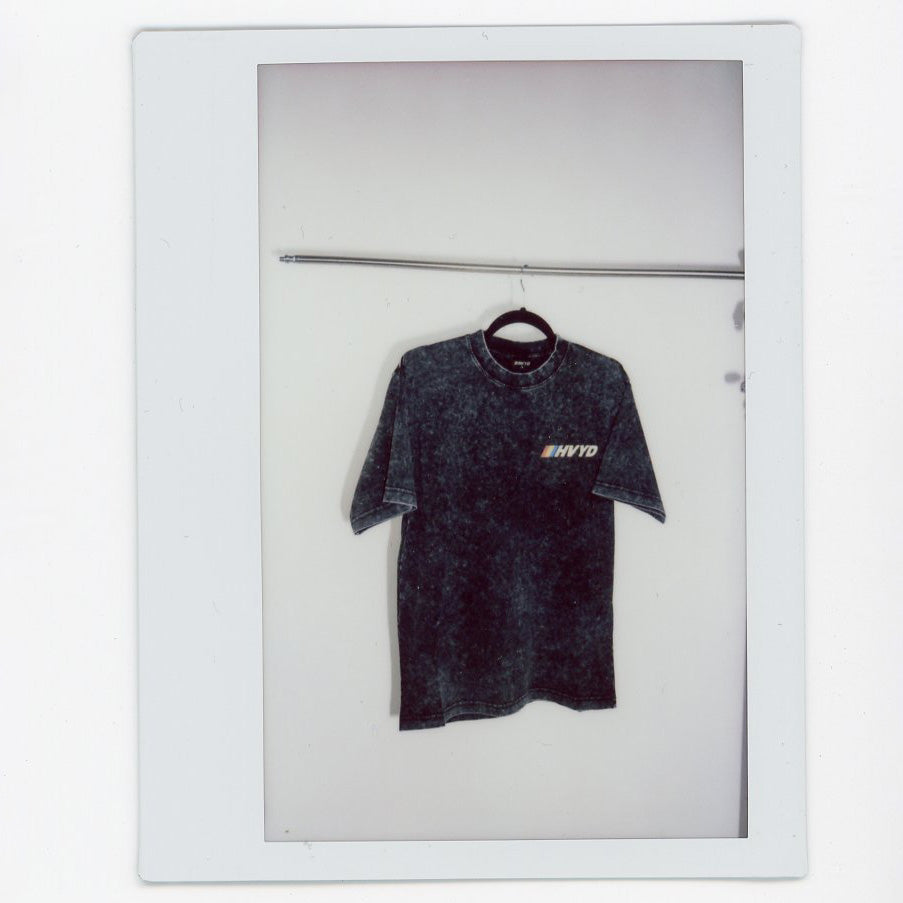 003 HVYD Race T-Shirt — Carbon Black